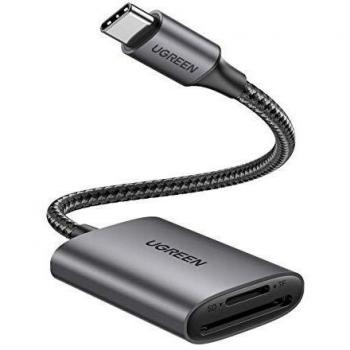 UGREEN Lector de Tarjetas SD/MicroSD, Lector Tarjetas SD USB C