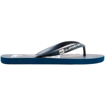 Chanclas Quiksilver Java Art para Hombre - Azul/Verde - Talla 43/9