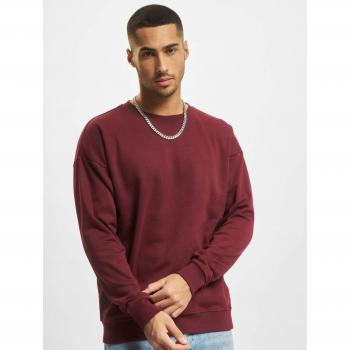 Urban Classics Men's Red Sweat Crewneck T-Shirt