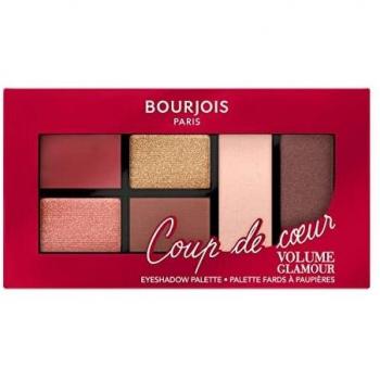 Bourjois Paris Coup De Coeur Volume Glamour Eyeshadow Palette 6 Shades