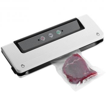 FoodSave Máquina de sellado al vacío portátil Ancho máx. De trabajo de 28 cm / 11 pulg. En 25 segundos Sellado rápido Bomba de vacío extrafuerte de 45-50 Kpa, incluidas bolsas de vacío blancas y negra