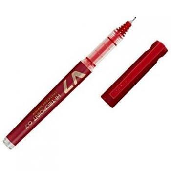 Pilot BXC-V7 Hi-Tecpoint V7 0.7mm Cartridge System Liquid Ink Point Pen - Red Ink
