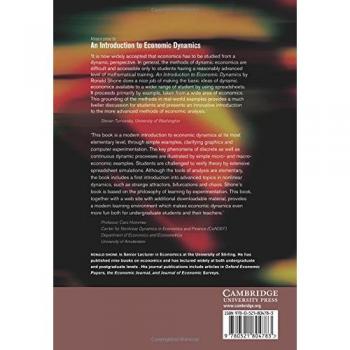 Ronald Shone's Comprehensive Guide to Economic Dynamics: A Cambridge University Press Introduction