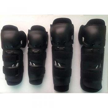 FX ValmoniSport Rodilleras x 2 Coderas x 2 para Motorista, Protección en la Moto, Motocicleta
