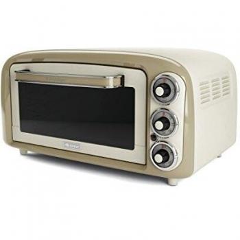 Ariete Horno 979 Beige/Blanco, 1380 W, 18 litros, Acero Inoxidable