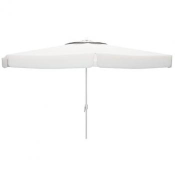 Sombrilla Marbueno Blanca de Poliéster y Aluminio Ø 300 cm