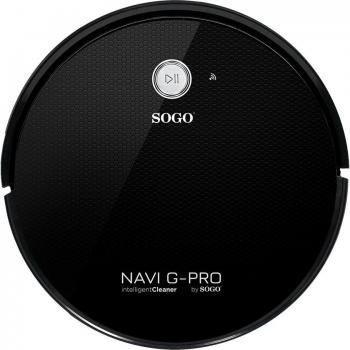 Robot Aspirador Inteligente Sogo Navi G-Pro con Motor BLDC 2700 Pa, Mapeo por Giroscopio y Control mediante Aplicación Móvil