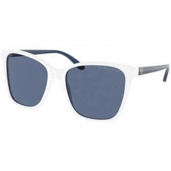 Ralph Lauren RL8201 Women's Sunglasses, Model 554480, Color White, Size 56