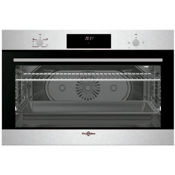 Vitrokitchen HG902IB Horno de Gas Multifunción 90cm Acero Inoxidable Butano con Grill
