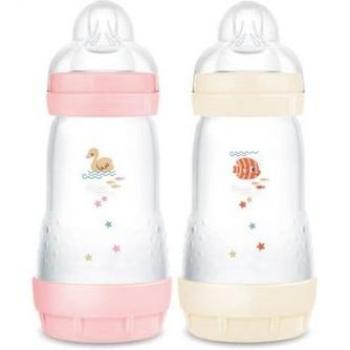 Biberón MAM Easy Start Classic 320ml 2 uds Bonbon Algodón Ducky