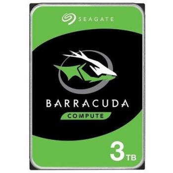 Seagate BarraCuda ST3000DM007 3TB Internal Hard Drive - 3.5 Inch SATA 6Gb/s 5400 RPM 256MB Cache