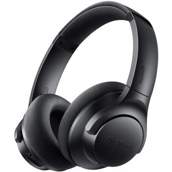 Anker Soundcore Life - Auriculares con cancelación de Ruido Activa, Audio, cancelación de Ruido y Funda de Viaje