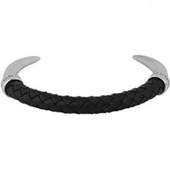 Pulsera de cuero para hombre Police PEAGB2211902, 21 cm