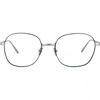 Karun Pond KAUF0381 Men's Eyeglasses Blue Size 55 - Frame Only, Free Lenses, HSA/FSA Insurance, Blue Light Block Available