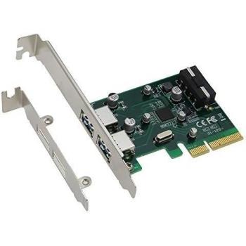 SEDNA - PCIE adaptador de puerto USB 3,1 2 tipo A