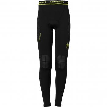 uhlsport Bionikframe Pantalón de Entrenamiento, Hombre, Negro/Amarillo Flúor, XL