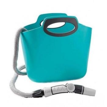 Manguera extensible Aquapop azul hasta 30 m con accesorios