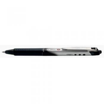 Pilot Vball 7 - Bolígrafo de tinta líquida retráctil (0,7 mm, 12 unidades), color rojo
