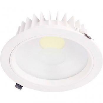 Plafón LED Eilen 15W empotrable redondo 1080lm blanco Ø19 cm