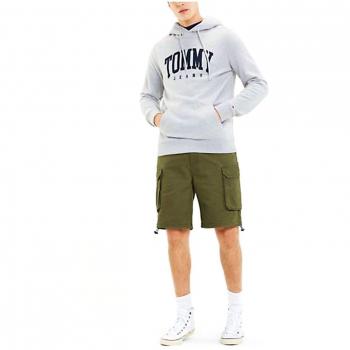 Tommy Hilfiger TJM Essential Tommy Hoodie suéter, Gris