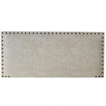 1Tapiza S.L. Bartoli 604 - Cabezal de cama, 160 x 8 x 80 cm, color blanco roto