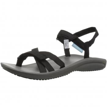 Columbia Wave Train, Sandalias Deportivas para Mujer, Negro