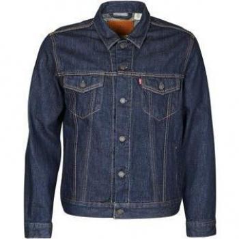 Levi's The Trucker Jacket - Men's Dark Wash Denim Jacket