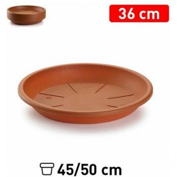 Plato para Maceta Marrón de 36 cm de Diámetro