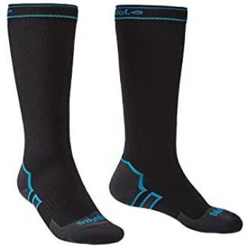 Bridgedale Stormsock MW Calcetines Largos de Rodilla Unisex Adulto Negro/Azul