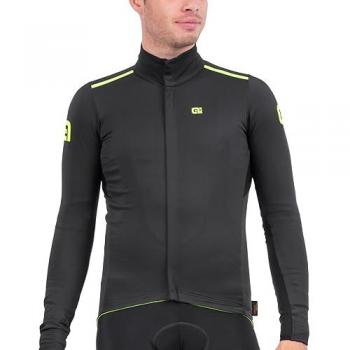 Chaqueta Alé Klimatik K-Tornado 2.0 negra de manga larga - M