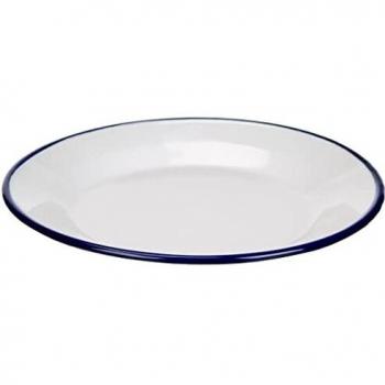IBILI Plato Llano Acero Blanco, Acero, weiß, 24 cm