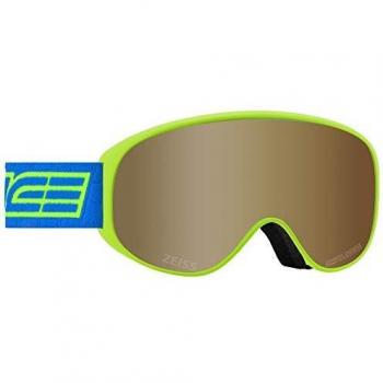 Salice 101TECH - Gafas de esquí SR Lime Azul Lente Tech S2-S4 Unisex Adulto, Descripción de la Montura: Lima, Única