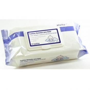 Alvita Toallitas Húmedas para Bebés 72 unidades