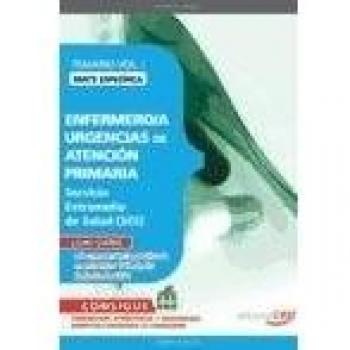 ENFERMEROA URGENCIAS DE SALUD.TEMARIO ESPECÍFICO VOL. I