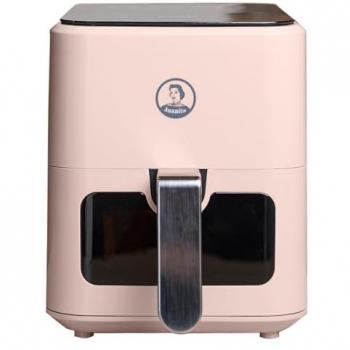 Freidora de Aire Juanita Fryzen 2 - 1350W - Capacidad 4L - Panel Táctil, Temporizador de 60 Minutos, Ventana de Cristal Antiadherente Extraíble