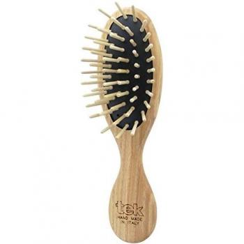 TEK Eco-Friendly Wooden Small Oval Hairbrush