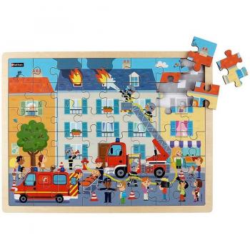 Puzzle Los Bomberos de 48 piezas
