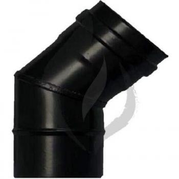 CODO EXOJO PARA ESTUFA PELLET VITRIFICADO 45 º
