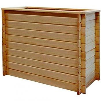 vidaXL Arriate de Madera de Pino Impregnado Macetero Plantador Sembradora Maceta