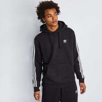 Adidas Adicolor Classics 3-Stripes Black/White Hoodie for Men