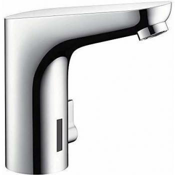 Hansgrohe 31173000 Focus Grifo electrónico de lavabo con conexión a red y regulación de temperatura, Cromo