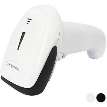 APPROX APPLS09 LECTOR DE CÓDIGOS DE BARRAS 1D/2D IP54 INDICADORES LED Y ZUMBADOR DISPARO MANUAL O AUTOMÁTICO USB PEANA NEGRO