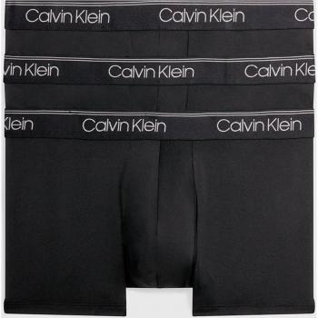 Calvin Klein - Pack de 3 boxers de tiro bajo de hombre, Micro Stretch negro, talla S