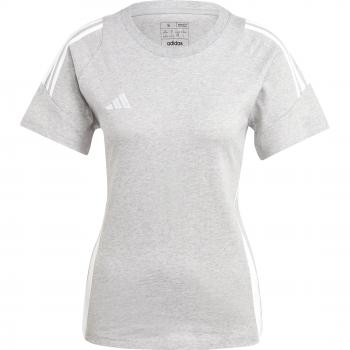 Camiseta de fútbol adidas Tiro24 mujer, manga corta, diseño deportivo, material transpirable, ajuste regular, tecnología Climalite para control de humedad