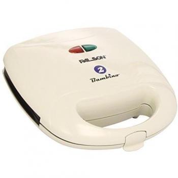 Palson Bambino 2 - Sandwichera con 2 cavidades, color blanco