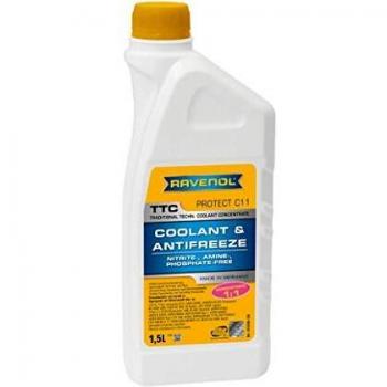 Anticongelante RAVENOL TTC Concentrado C11 1.5L para VW, AUDI y MERCEDES-BENZ