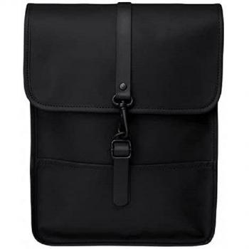 Rains Backpack Micro Mochila, Adultos Unisex, 01 Black (Negro), Talla Única