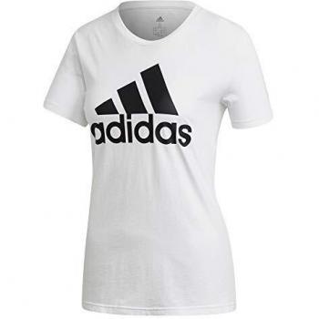 adidas W Bos Co tee Camiseta de Manga Corta, Mujer, White, M