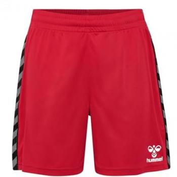 Hummel Pantalones Cortos Authentic Pl para niños, tejido ligero, diseño cómodo, ajuste elástico en la cintura, tecnología de secado rápido