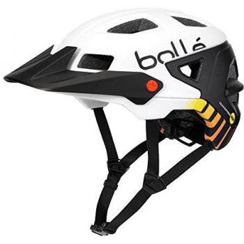 Bollé Trackdown MIPS Cascos Ciclismo, Unisex Adulto, White Fire, 54-58 Cm